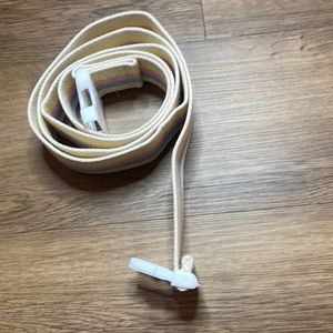 Patient lift transfer belt, gait belt